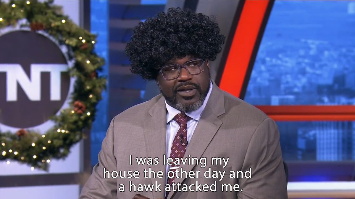 BenjaminCrew1's tweet photo. I love on Inside the NBA when Charles is fighting with Ernie or Kenny and then Shaq says something you would hear from a Twin Peaks character https://t.co/0r5hRmEFjo