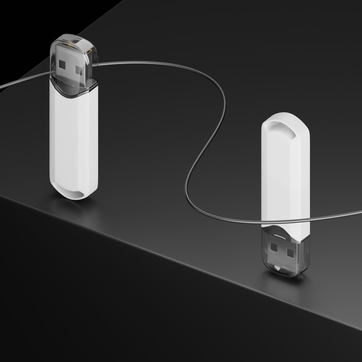 Said 🇩🇿 on Twitter "3D product visualisation Flash drive b3d 