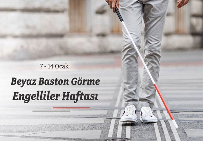 GelecekIlce's tweet photo. 7-14 Ocak Beyaz Baston Görme Engelliler Haftası'nda toplumsal farkındalığımızın artmasını temenni ediyoruz. Engelsiz Geleceğe.

#beyazbastongörmeengellilerhaftası https://t.co/NgygvdNriN