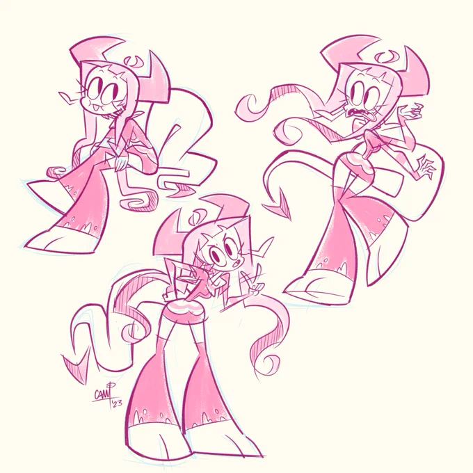 some Zandra scribbles  
