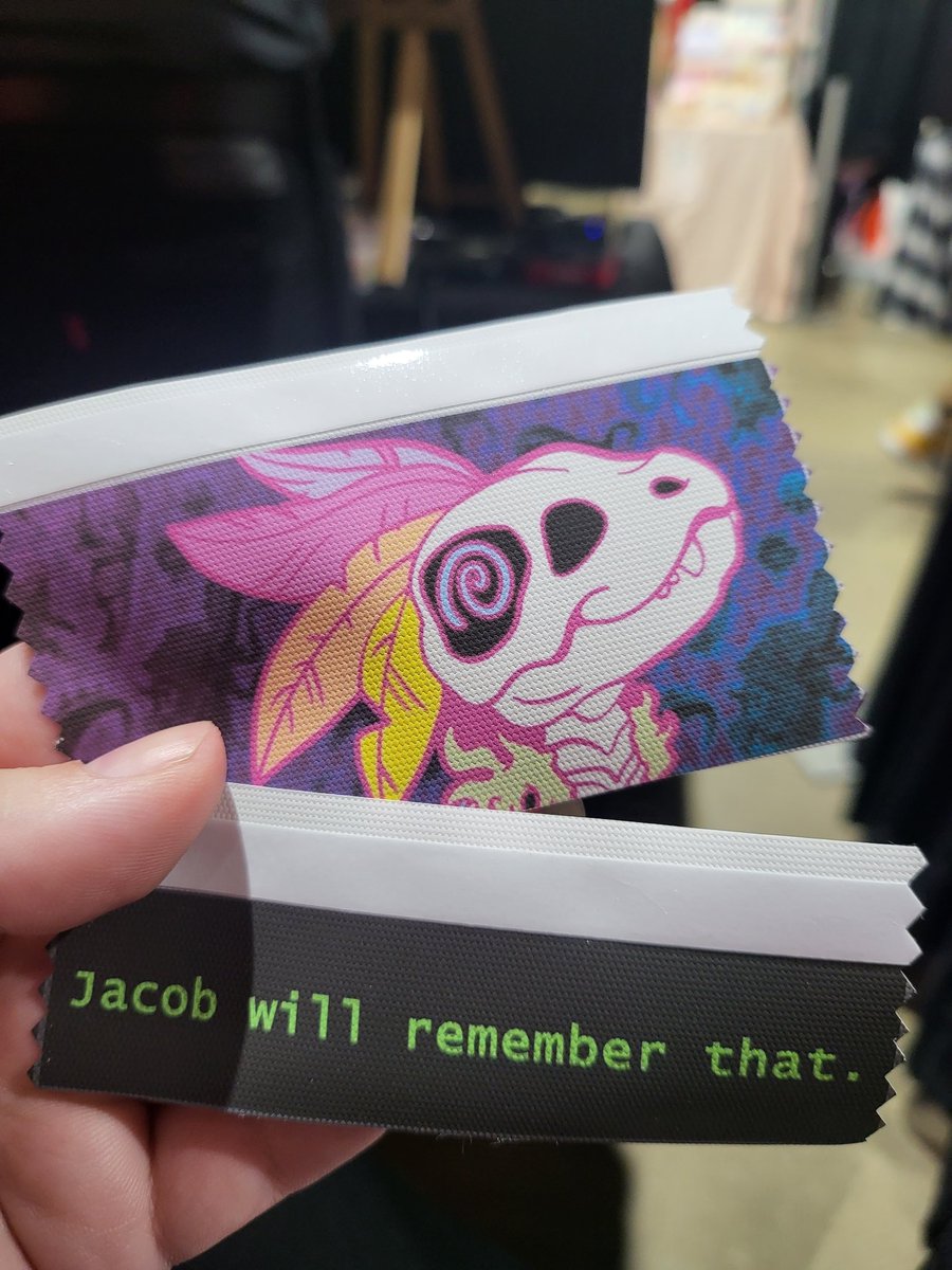 Onioncakes1's tweet photo. A NEW CHALLENGE HAS APPEARED...or have they DISappeared? Come find our new ribbons at ALA at AA848!
#AnimeLA18 #animelosangeles2023 #badgeribbon https://t.co/xsnuTPsrDu