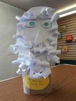 Young members of #BlidworthArtClub have created a fabulous Janus to welcome Blidworth Library users. This morning’s session celebrated New Year with Roman gods, calendars and recommended reads for 2023. Next up #FOSAC23 on February 11th an exploration of the science of colour...