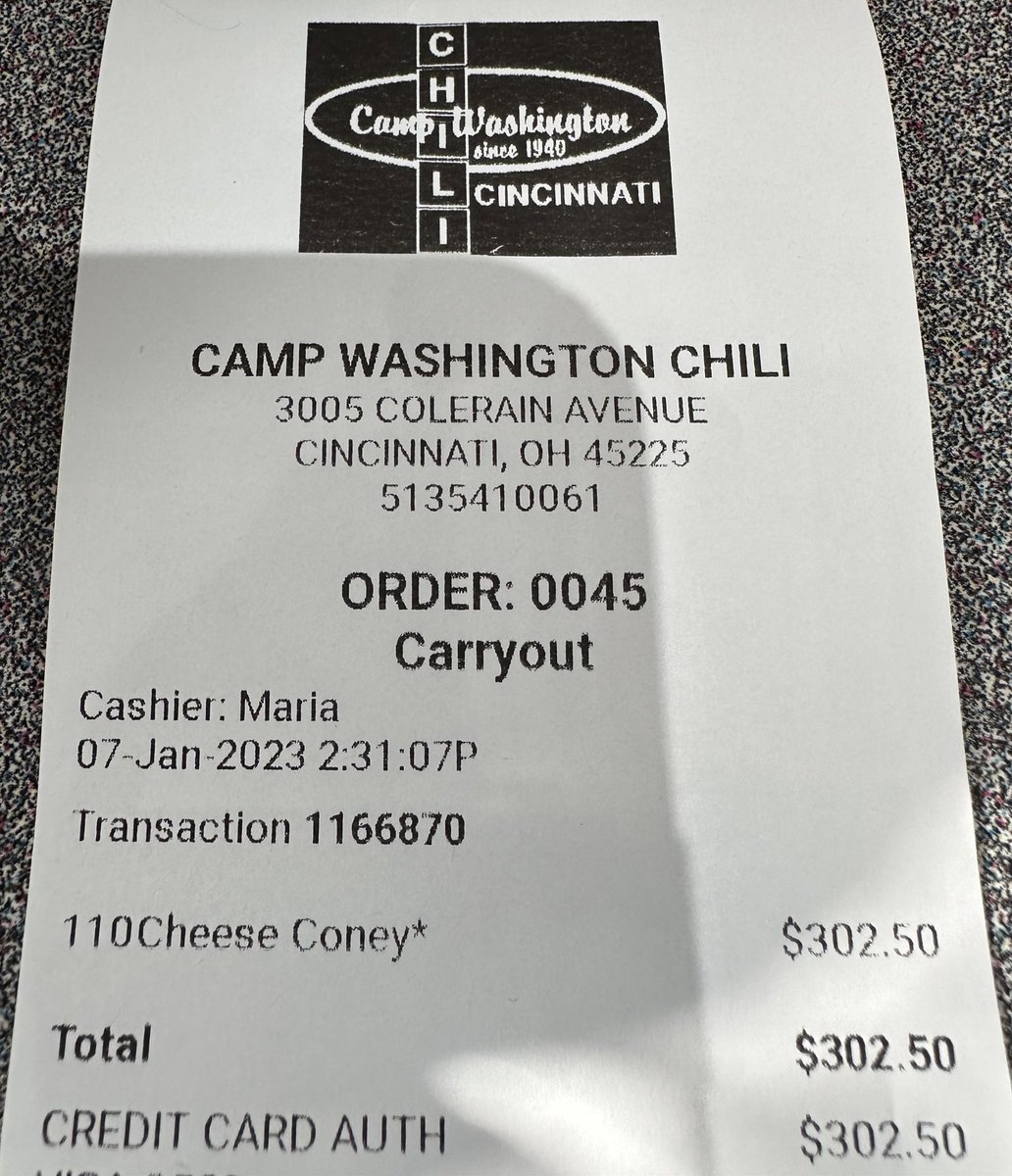 Camp Washington Chili tweet media