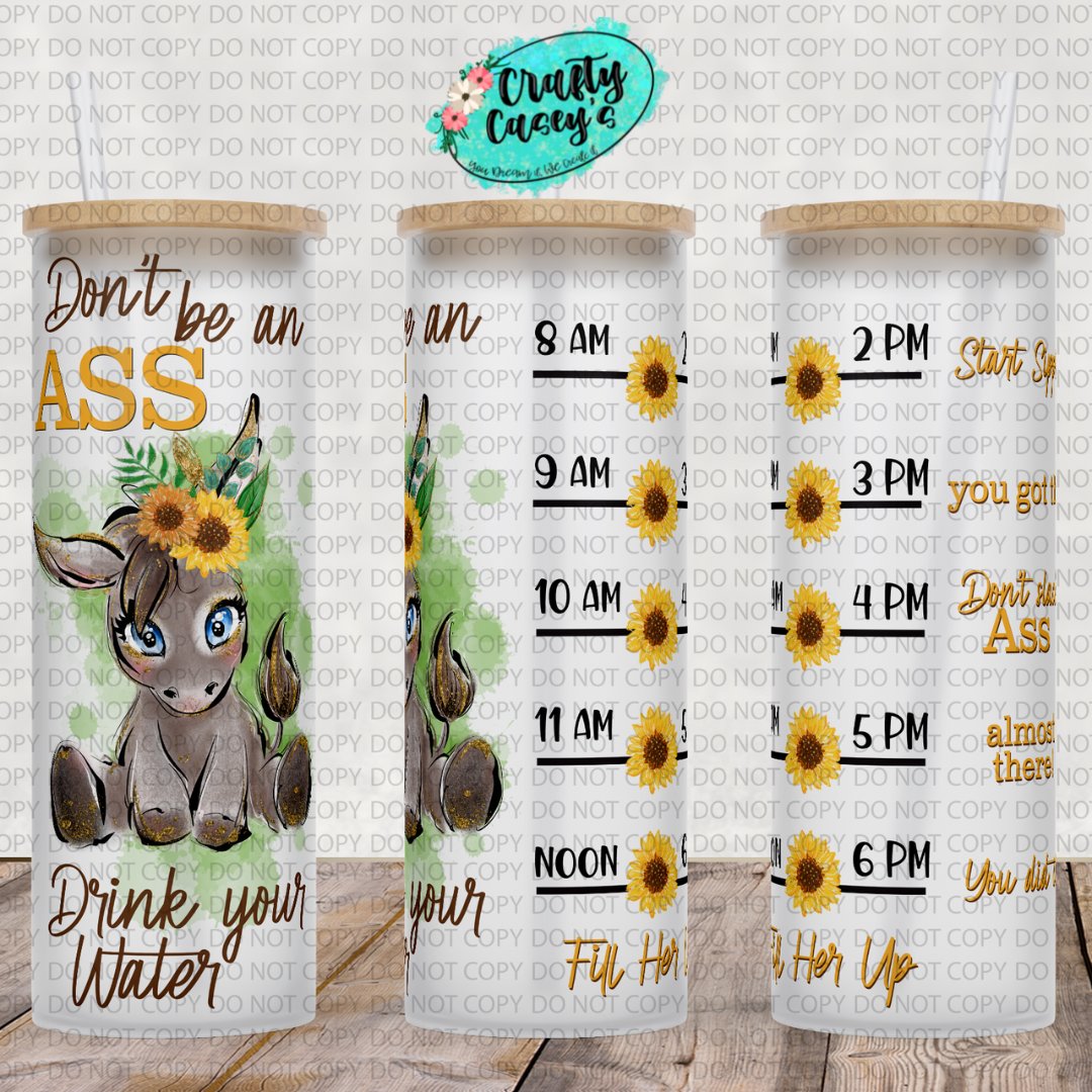 Check Out These New 25 oz Glass Tumblers, they  all come with a Bamboo Lid & Straw. They are great for Iced Coffee, Cold Drinks, Water & More! 
#25ozglasscans #glasstumblers #animalprinttumblers #funnyglasstumblers #craftycaseys #craftycaseyswholesale