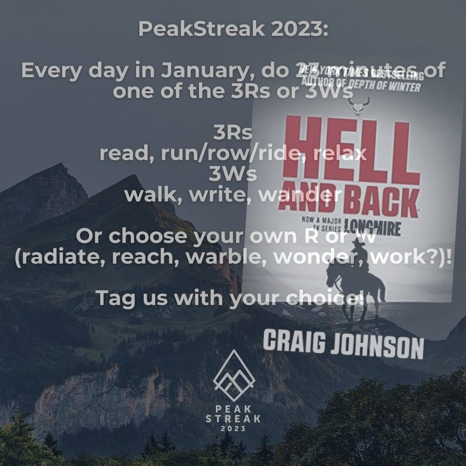 SassenachPlace's tweet image. #MyMPC after working my way through M9C1S4 of #mpc2022 it was time to have a tiny review of the last week and to set goals for next week. 
Now I will ( r)EAD another Chapter of #Longmire for my #peakstreak2023 
@mypeakchallenge