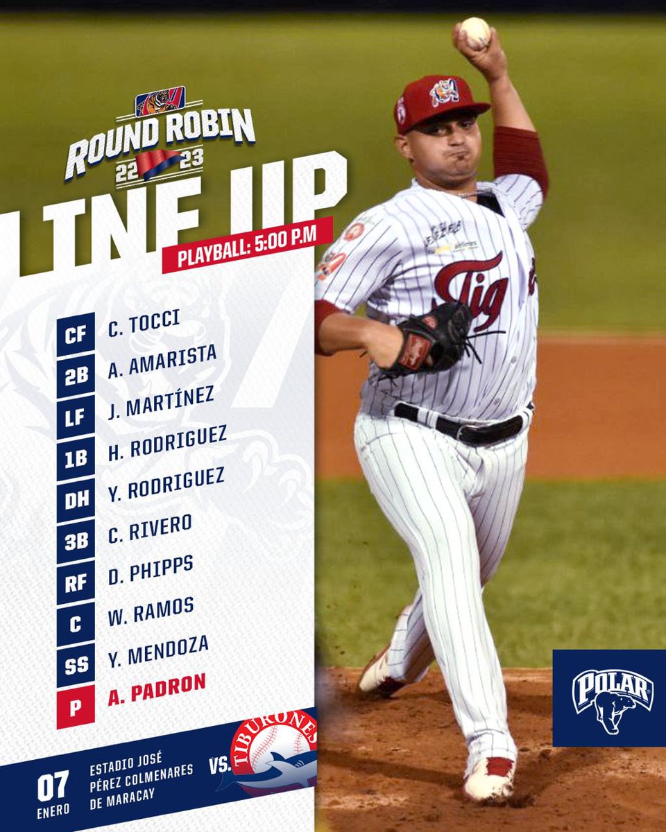 TigresOficiales's tweet photo. ¡SI, ESTAMOS LISTOS! 🐯💪🏻

Así será nuestro lineup para enfrentar por segunda vez a @tiburones_net en nuestra casa ✅

Destapa tu @polarpilsen y acompáñanos en este encuentro 🤞🏻

¡VAMOS EQUIPO, VAMOS! 👏🏻
 
#SomosTigreros https://t.co/OOHtOj8kTP