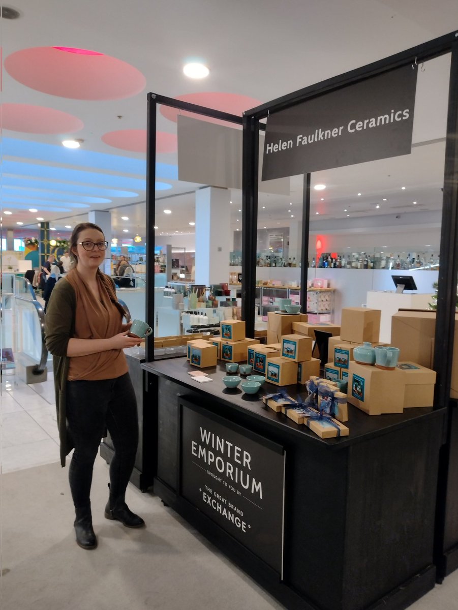 2022 ended on a high in <a href="/HarveyNichols/">Harvey Nichols</a> Edinburgh as part of their Winter Emporium in collaboration with the Great Brand Exchange! Can't wait to go even bigger in 2023 🎆🥂