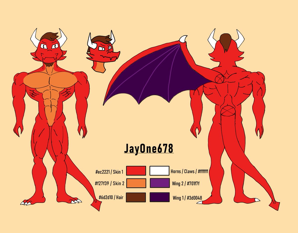 Jay_One678's tweet photo. This reference sheet was the first thing I drew for the late New Year. https://t.co/5H4bBIOXzJ