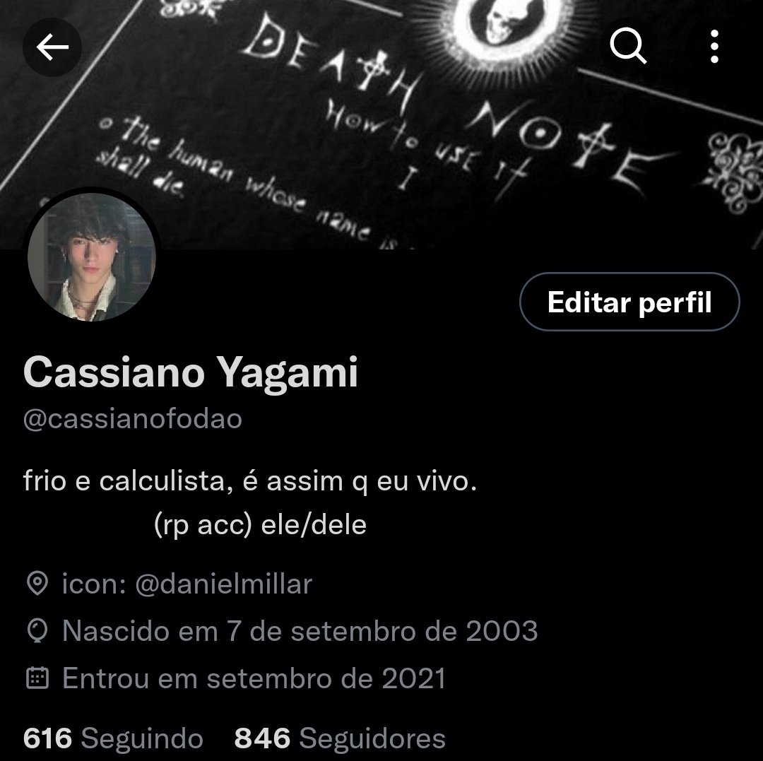 cassianofodao's tweet photo. mudei 😎 https://t.co/D6w5QrlS4T