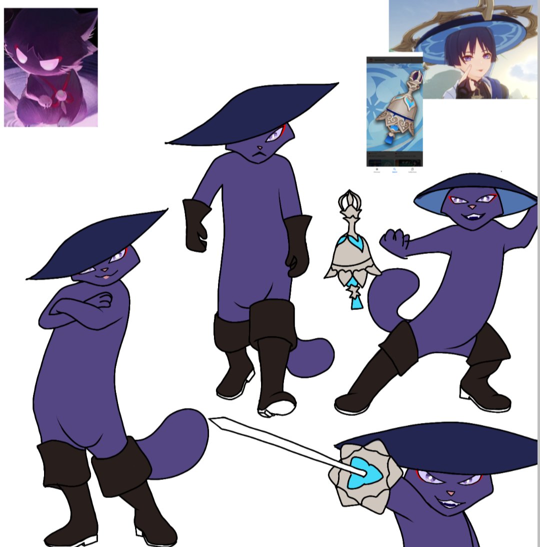 BlueMoon_517's tweet photo. scarameow but puss? #scaramouche #wanderer #scarameow https://t.co/dv7CY2OdPk