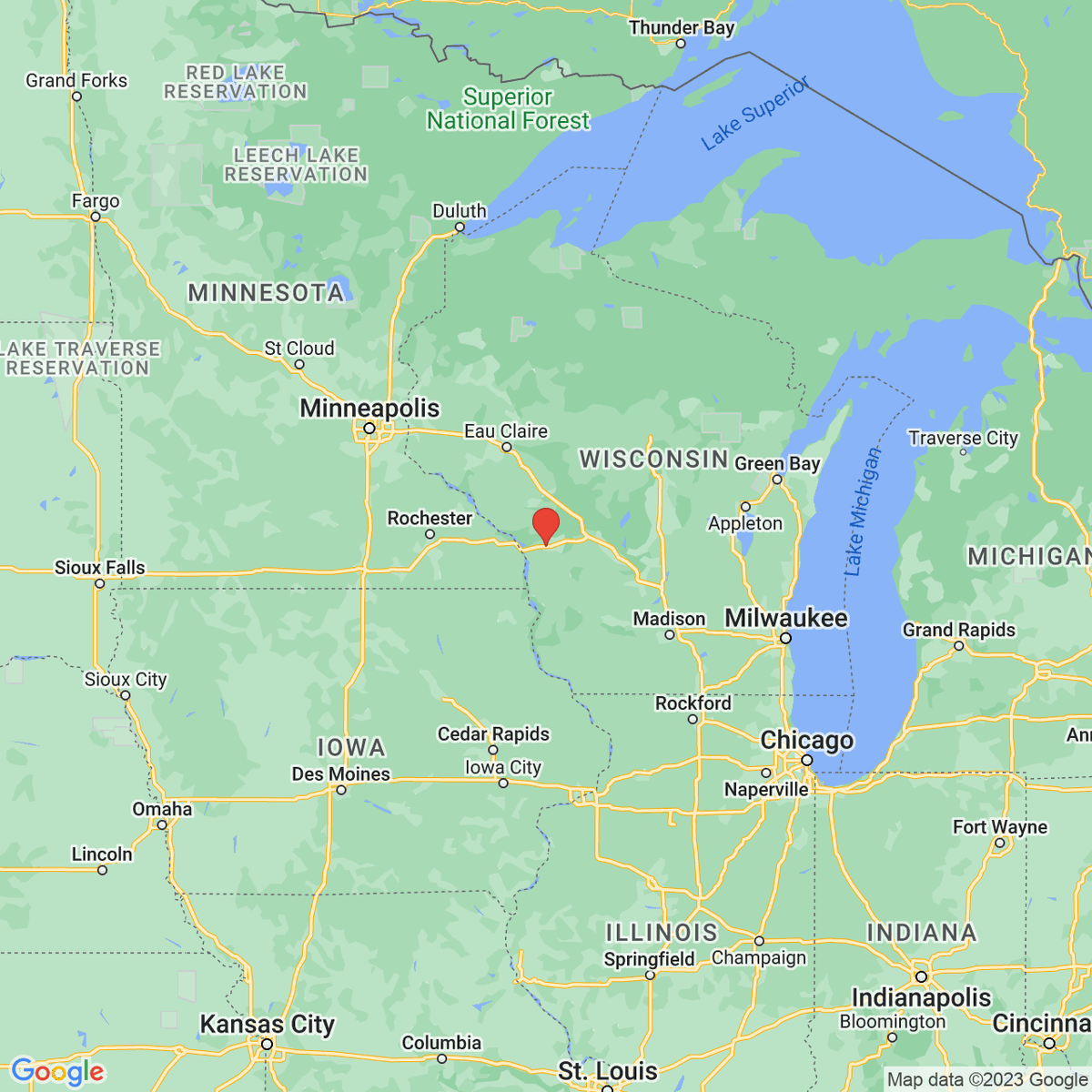 New town every hour on Twitter "Bangor, Wisconsin Population 1,452