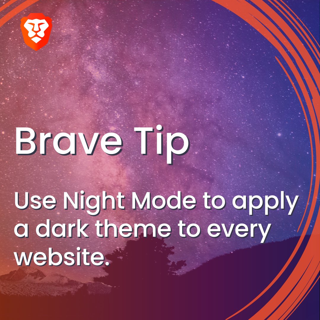 Brave's Night Mode lets you essentially have dark mode on any site.

Mobile:
Toggle it at Settings &gt; Appearance

Desktop (test feature):
1. Go to brave://flags/#enable-force-dark
2. Click the drop-down next to "Auto Dark Mode for Web Contents" and change "Default" to "Enabled."