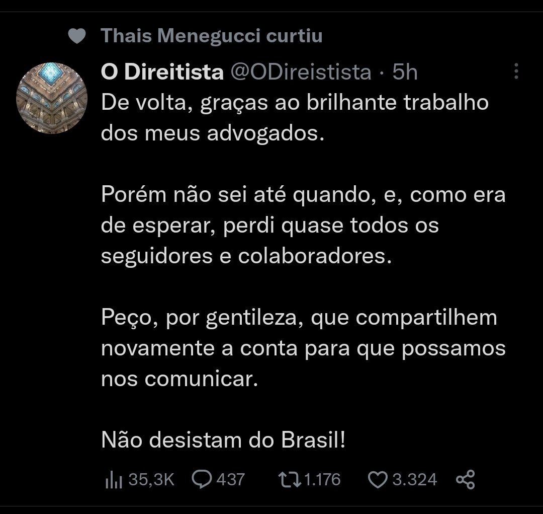 DihSalless's tweet photo. @pfigueiredoreaI Esse perfil está se passando por Paulo Figueiredo 

Perfil Fake 🚫 https://t.co/8R39fvX40S