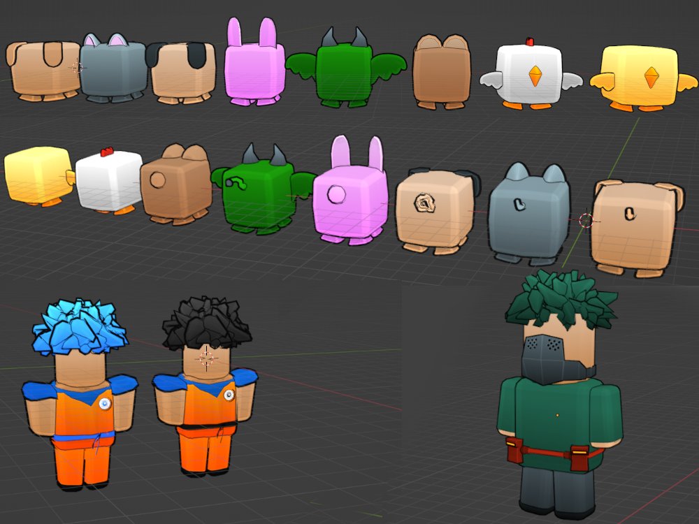 ropig_dev's tweet image. 🌟 Alot Of Pets! 🌟

♥Like, ♻Retweet and🌟Follow Is Appreciated!

🟢Commisions OPEN! 

📪Contact Me
-📨Twitter DMs
-📧Discord: Puggo Plays#8319

#Roblox #RobloxDev #RobloxDevs