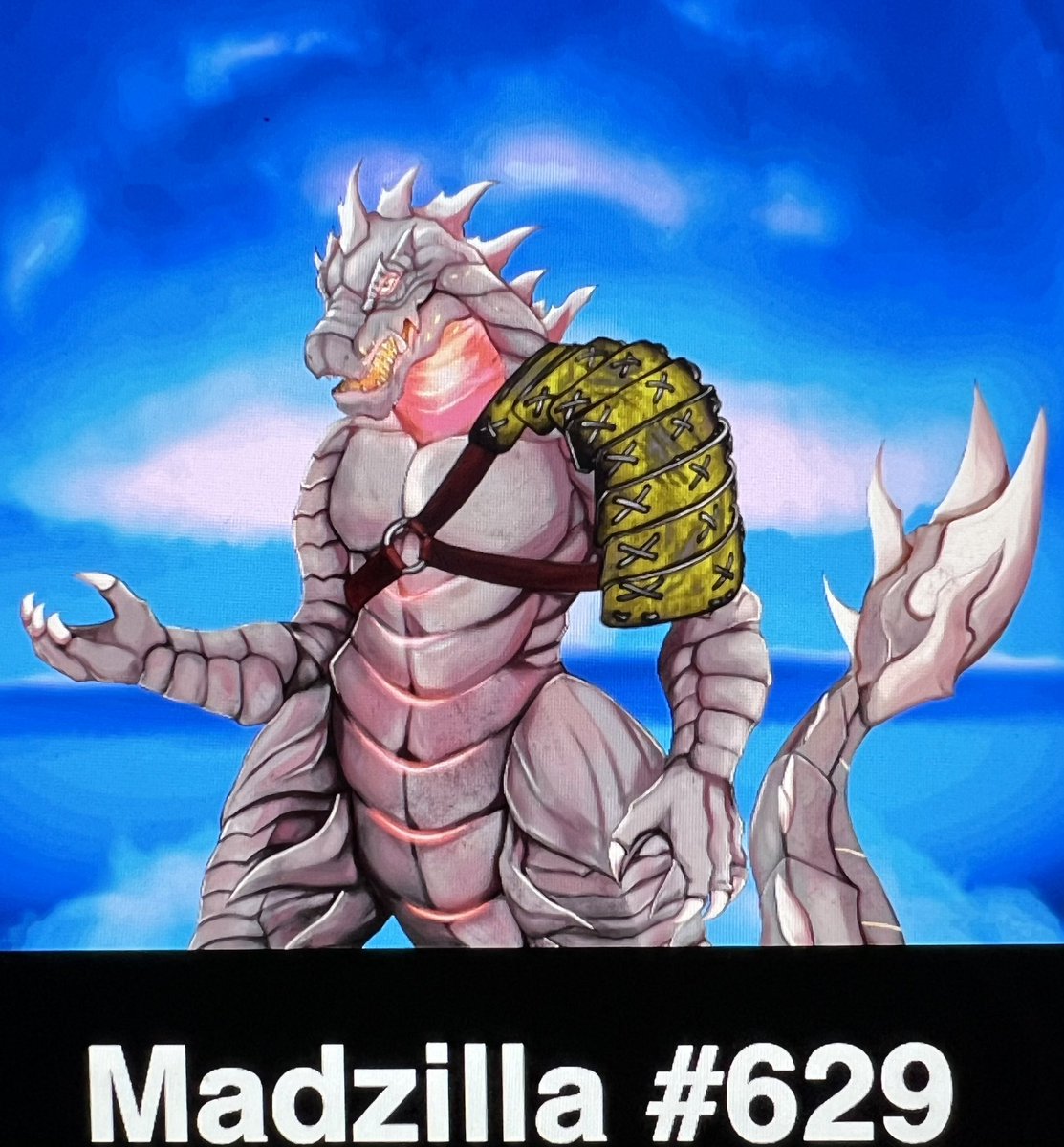 Lightning381001's tweet image. @KAIJU_OF_CRONOS great giveaway price thank you🔥🔥🔥#madzilla #crofam