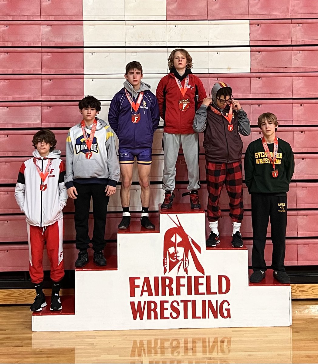 6th place 113lbs - Jake King