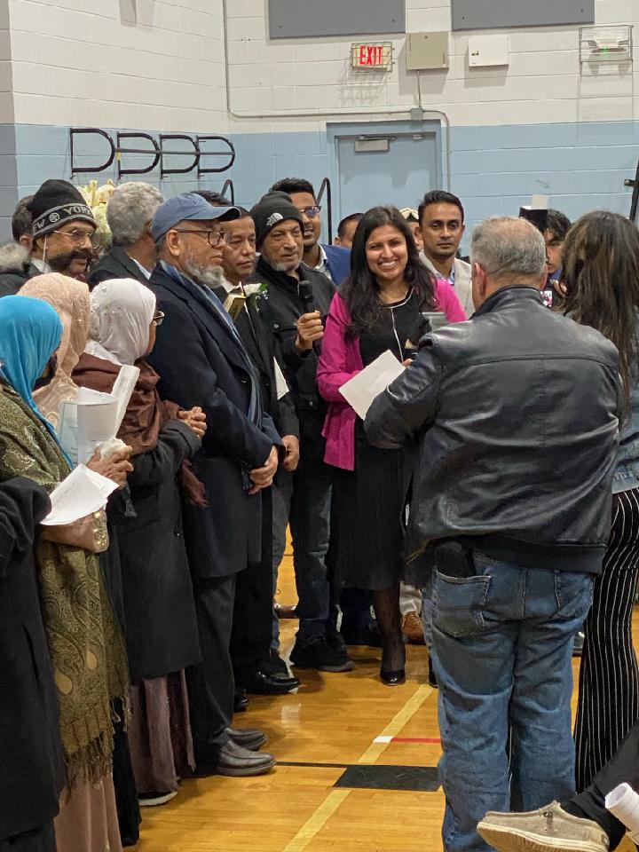 BenjieWimberly's tweet photo. Congratulations to Prospect Park Mayor Mohamed T. Khairullah, Councilman Anand Shah &amp; Councilman Mohammed Hussain on being sworn in today! Congratulations to Councilman Hussain on being elected Council President! #LD35 #PCDems #ProspectPark https://t.co/5JUkfKBXqa