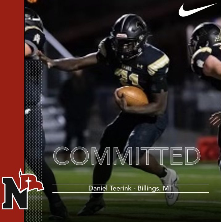 I am excited to officially announce my commitment to <a href="/nwc_fb/">Northwestern College Football</a>! I want to thank my family and all the coaches I’ve had over the years for the support. Thanks to <a href="/coachmmmcc/">Matt McCarty</a> and his coaching staff for this opportunity to continue my academic and athletic career. Go Red Raiders!!