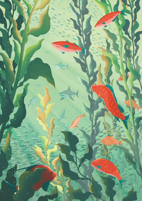 Forests also grow underwater  