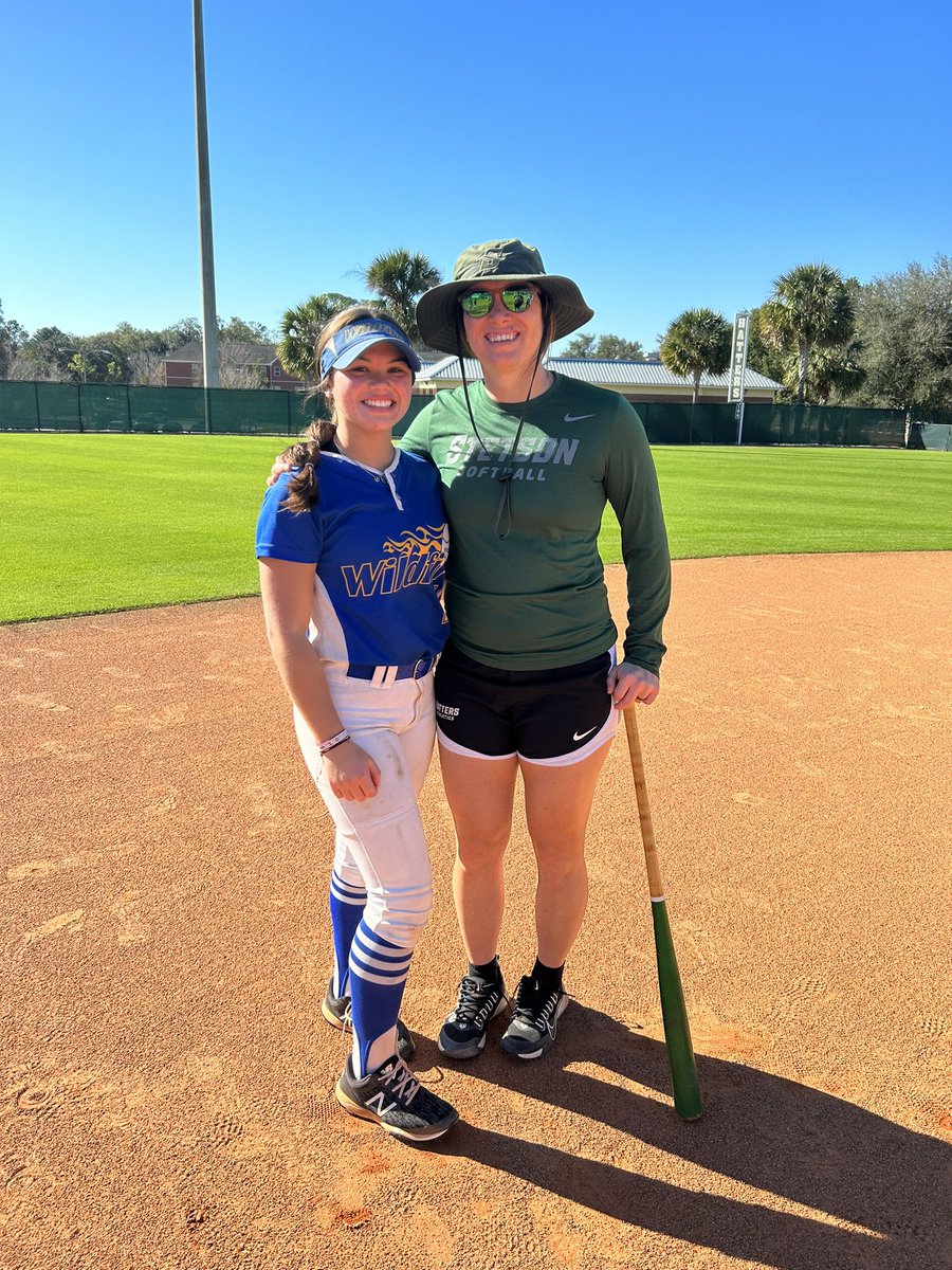 arianalara1010's tweet photo. Spent a fun Saturday at Stetson learning some great hitting skills. Thank you so much @StetsonSoftball again for a great day! Go, Hats!🤠 @WildfirePaulson @CoachCuz3 @liz_jackson4 https://t.co/zkscaxe2u8