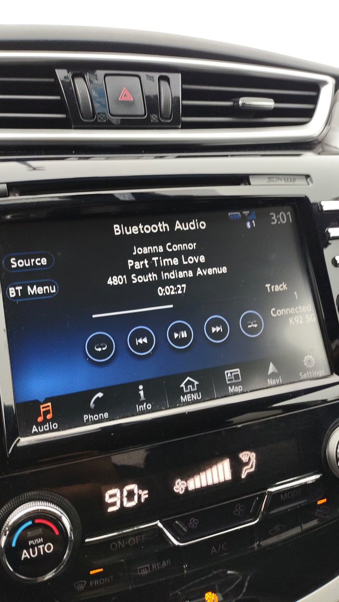 #joannaconnor you got me rocking out here in the #Walmart parking lot waiting on Babe! Thank You!