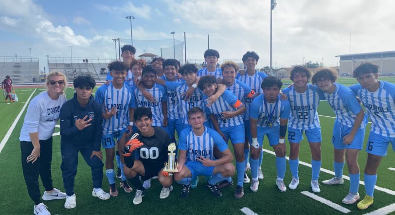 Say hello to your Consolation Champions of the Ingleside Tournament!! #TigerPrideNeverDies #carrolltigers #carrollsoccer #FearTheRoar