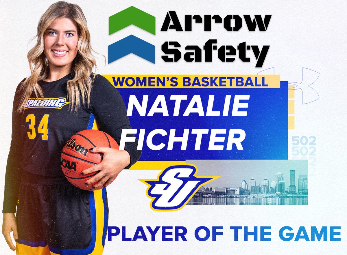 SUGoldenEagles's tweet photo. WBB | Sixth @ArrowSafetyLLC Player of the Game for Fichter!

📝 https://t.co/DpwlQa8pkU https://t.co/b3EQbQnnfC