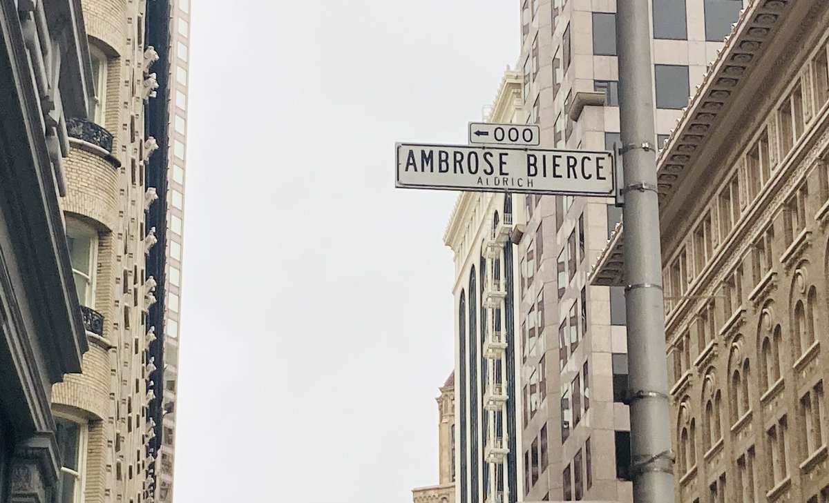 seeshespeak's tweet image. I so badly want there to be a drinking establishment of exceedingly ill repute located on this street near my hotel. #MLA23