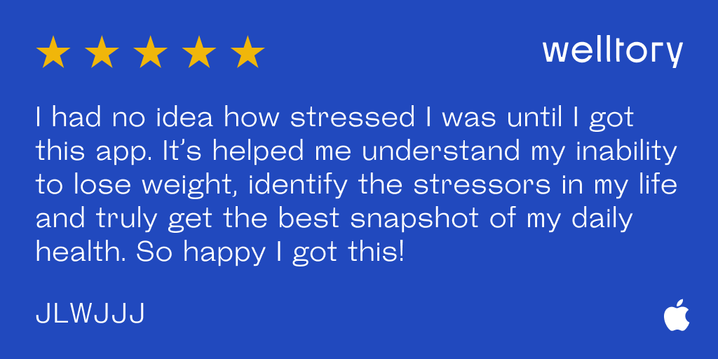 welltory's tweet photo. As always, we’re grateful for the reviews! We’ll keep on doing our best to make our health tool even better.
#5stars #appstore #applewatchapp https://t.co/DWN0MfLMMw