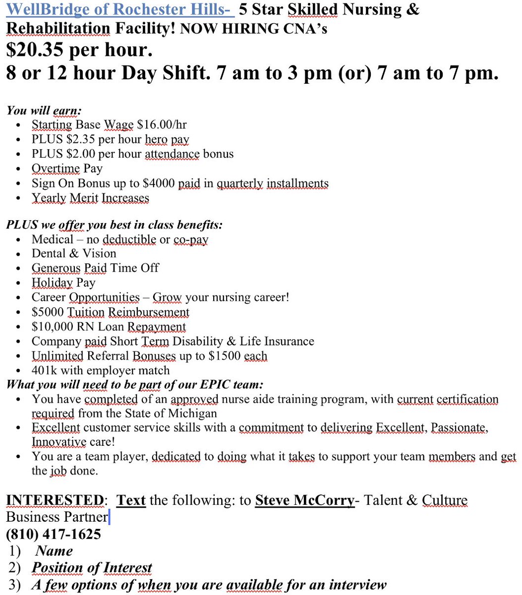 mccorrysr's tweet photo. Please pass this opportunity onto your family and friends! https://t.co/wwcgkFThMy