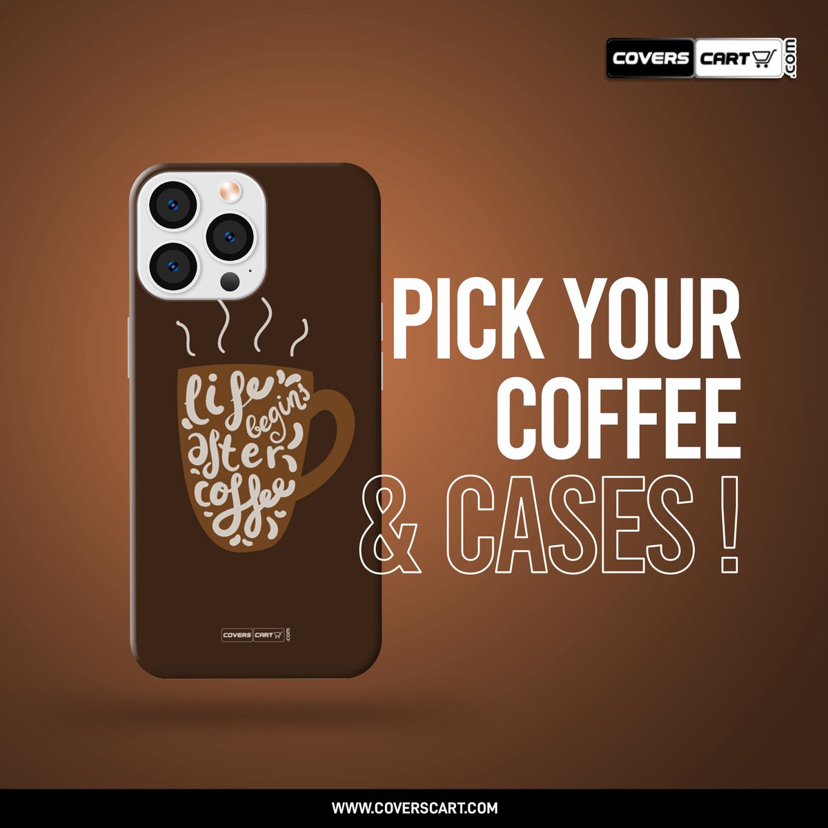 CoversCart's tweet image. Shop now : bit.ly/3QrDqiz
-
Pick your case &amp;amp; Coffee
-
Explore, Search &amp;amp; Grab your case. Available for up to 1000 handset Models. Visit coverscart.com for more details.
-
#backcase #backcaseiphone #case #caseiphone #cases #cover #coverup #covers #casesamsung
