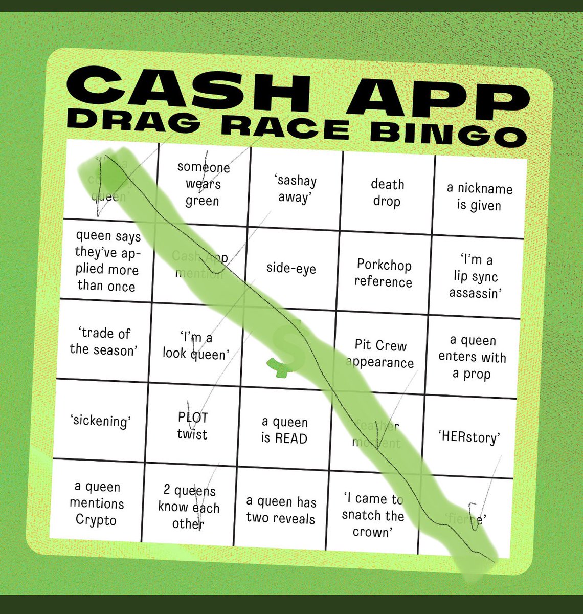 2584Mich's tweet photo. @CashApp @RuPaulsDragRace $mich2584 #CashAppDragRaceBingo #Sweepstakes https://t.co/NEgLG79O3a