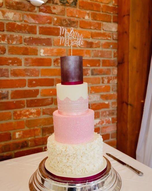 Thank you to Eleanor for sharing these lovely shots of her wedding cake taken by Sarah Capon Photography

Topper by Design Etch Cut