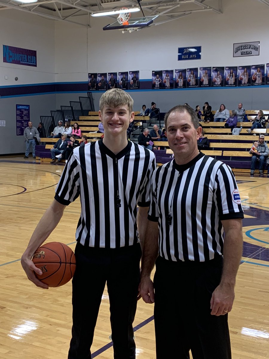 Great job by <a href="/NiehuesNohl/">Nohl Niehues</a> officiating his first game.  Senior for 3A #1 ranked <a href="/SabethaBluejays/">Sabetha Bluejays</a> <a href="/KSHSAA/">KSHSAA</a>