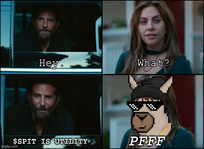 Dont PFFForget 💦💦💦

$SPIT is Utility!

<a href="/Llamaverse_/">Llamaverse</a> @LlamaLabsNFT <a href="/NFTLlama/">NFT Llama</a> 
#llamaverse #PFFF