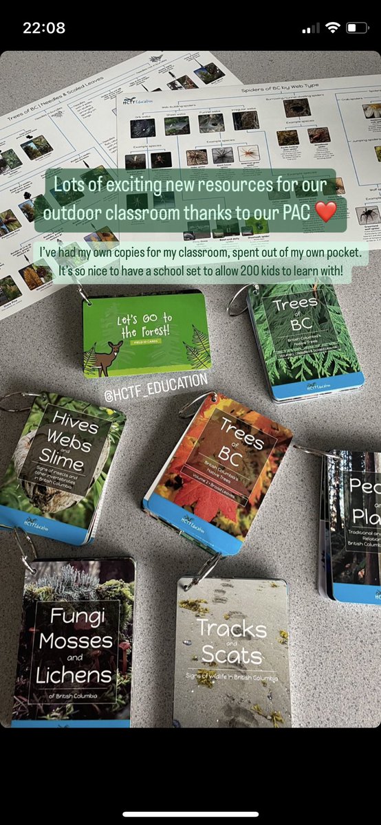 Mrsmills62's tweet photo. Being a #wildschool through @HCTF_Education has been a blessing. The resources are ❤️🥰 We finally got out and reorganized our shed! Our PAC gifted us with more funds to add even more phenomenal resources and stories to spark learning. @ColwoodSD62 @StephanieWein11 https://t.co/FXir6vHpPF
