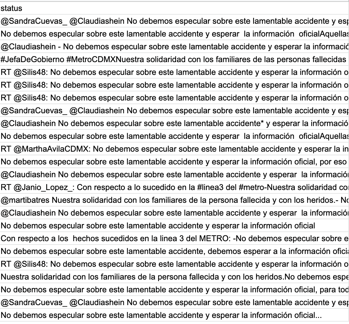 FactsConfirmed_'s tweet photo. 🚨🚨🚨#AlertaBOT 🤖🤖🤖
Un pequeño ejército de bots difunden la narrativa de "no politizar" la tragedia en la Línea 3 del #MetroCDMX
¿De quiénes son y quién los pagan?
De acuerdo a @Libro_negro_ son coordinados en grupos de WhatsApp oficilaistas https://t.co/9gLdAI0udW