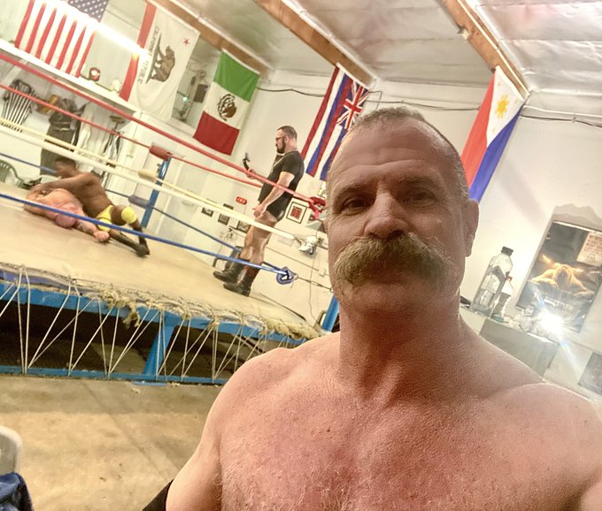 Fun day #gayprowrestling at the Santa Ana ring!! https://t.co/ao9CNbgE7C<a href="/tag/gayprowrestling"class="tags">#gayprowrestling</a>
