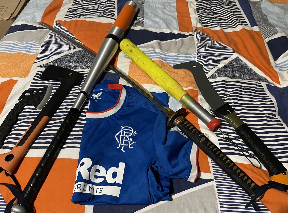 Dundee utd away the morra 💙