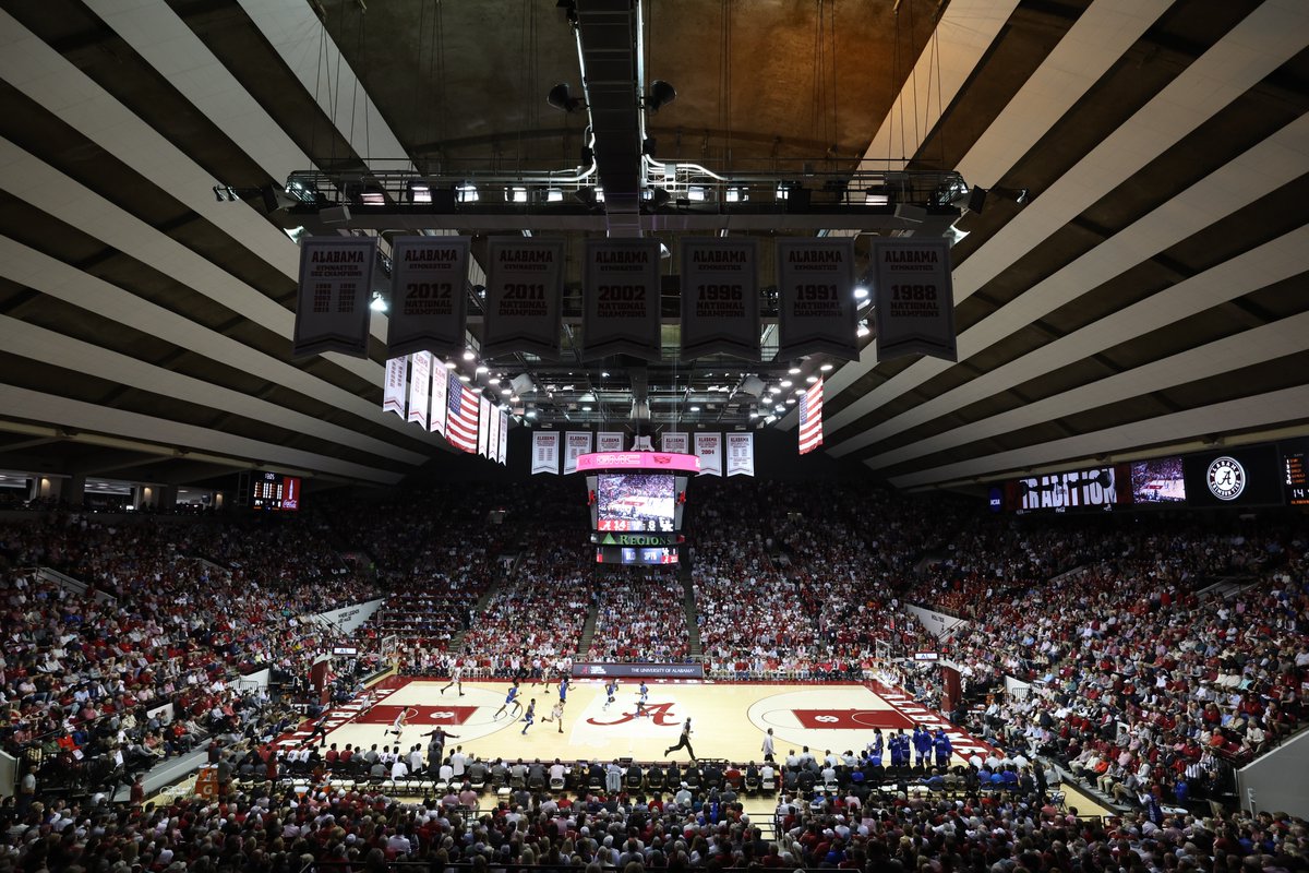 Coleman was rocking today!

Proud of our team and thank you to everyone who made Coleman Coliseum an amazing environment!

#RollTide | #BlueCollarBasketball