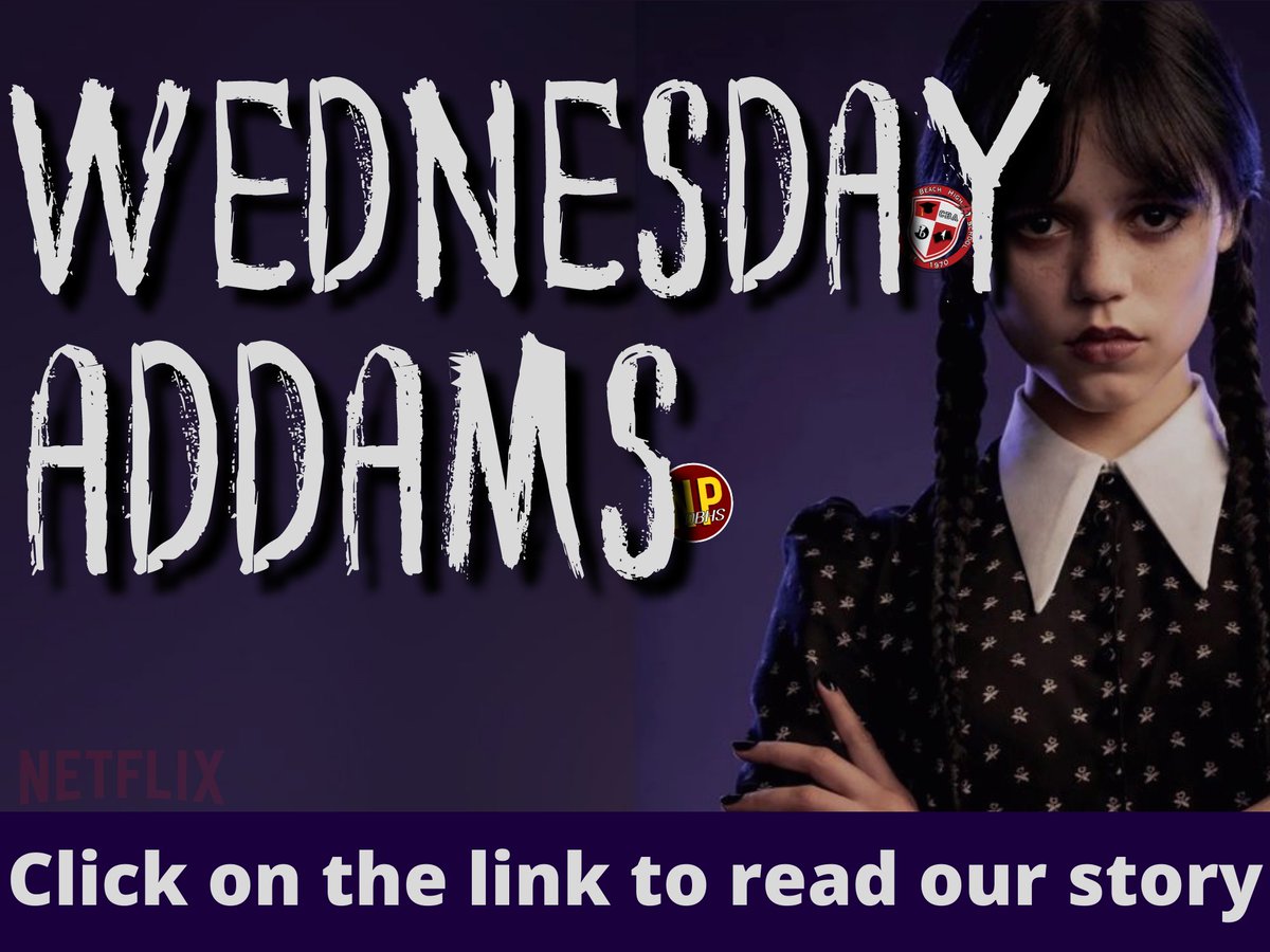 DBHSpathfinder's tweet image. .@netflix is known for being a popular streaming platform that often releases original works. @wednesdayaddams has broken records for most hours viewed in a week! To read more about #Wednesday check out this #DBHS #StudentWritten story.
deerfieldbeachhigh.net/2023/01/06/mee…