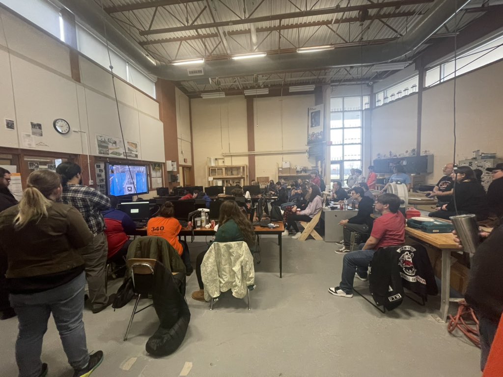 FIRST_Team_340's tweet photo. We’re #ChargedUp for this seasons #FIRST FRC game.
#TeamRev #FIRST #Team340 #GRReatDay #FRC #omgrobots https://t.co/LxEqrUFNer