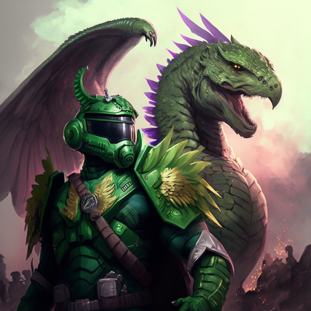 jeysuhns's tweet image. If you have a @KAIJU_OF_CRONOS #madzilla with green Zilla trait. Come claim your #GreenRanger kaiju club. 

Here’s a few OG green rangers in the club. 

@CronosGodzilla @DonChimpity @Drudgernot 

#Kaiju #kaijuofcronos #crofam #cro #nft #GreenRangerForver 

@eternalize_this