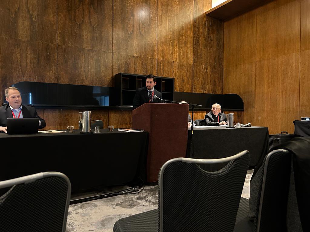 hgsapsu's tweet photo. Hector Linares @Hector_LinaresG presented a paper entitled “Honor and Discord in the Council of Military Orders: Secretaries versus Prosecutors in the quest for Institutional preeminence, 1593-1691” at the @achahistory in Philadelphia. https://t.co/OhH6GtXfxV