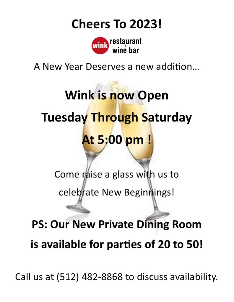 wink restaurant (@winkrestaurant) on Twitter photo 
