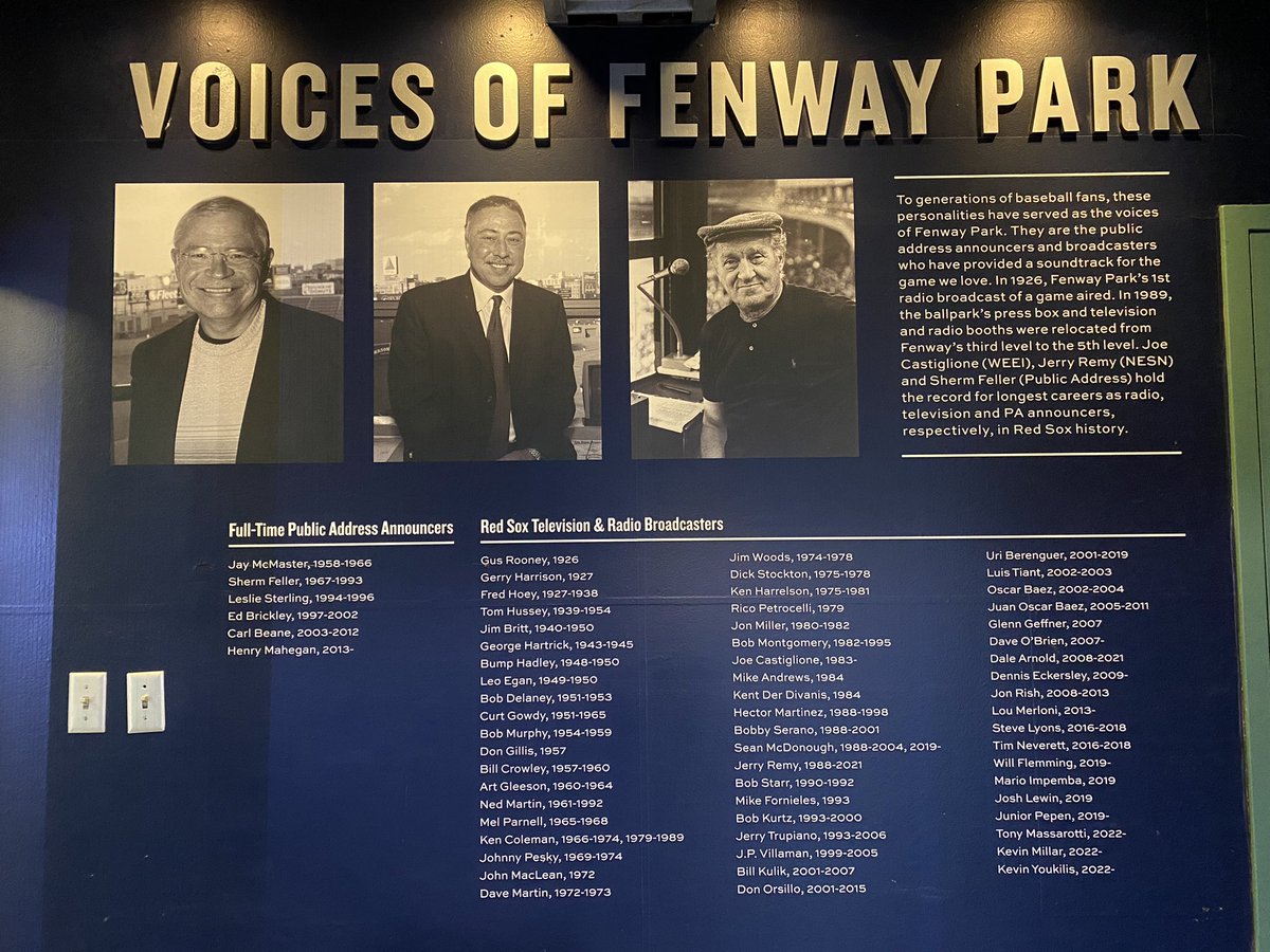 Some pregame notes before our <a href="/BCSportsProp/">Boston College Sports Properties</a> coverage of Frozen Fenway between <a href="/BC_MHockey/">BC Men's Hockey</a> and <a href="/UMassHockey/">UMass Hockey</a>. Appreciate the chance to fill in for <a href="/JonRish/">Jon Rish</a> tonight. We’ll be coming to you from Box E in the press box, the Curt Gowdy Booth.