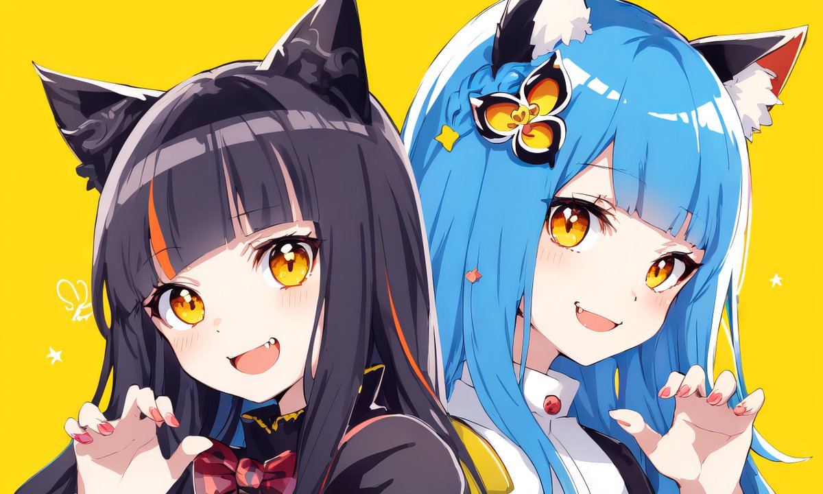 wd_kuyokuyo's tweet image. 蔵出し #2shot #AIArt