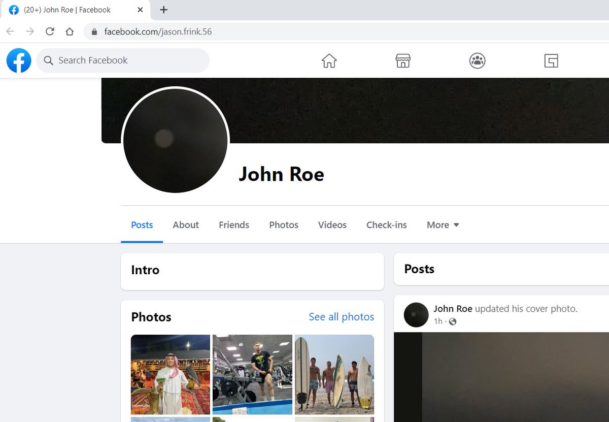 anonymish's tweet photo. @hashtagallover @TizzyEnt @j_frink2 Yep. It's shut down. https://t.co/B3WrPx76gv 

Also, on FB he's changed his "name" to "John Roe". I thought I was the only one who couldn't create an imaginative alias. https://t.co/nwakgn9bJN