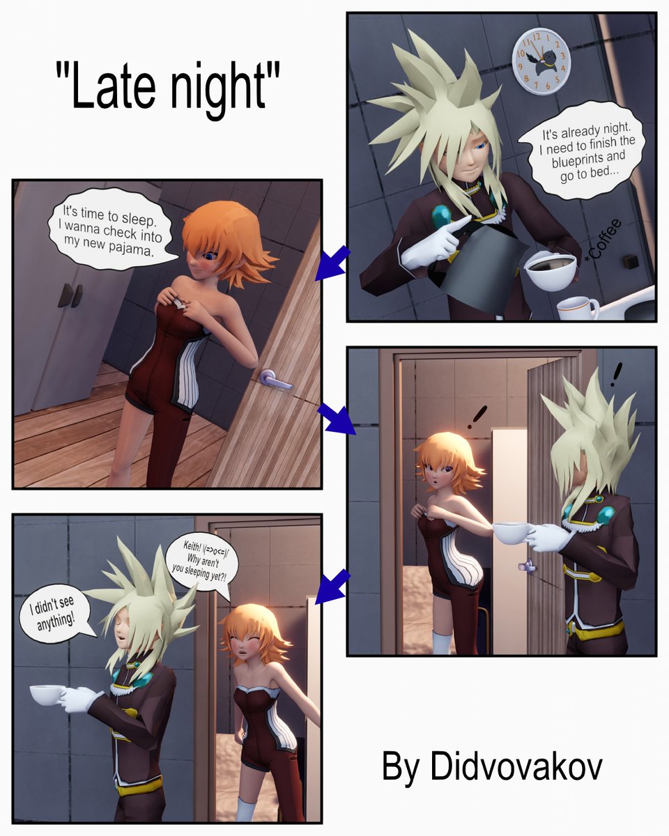 Didvovakov_'s tweet photo. I made a comic, it's very simple mini story, but i wanted to do it for some reason.

Here's 4 versions for 4 languages:
English, Espanol, Japanese and Russian.

#Bakugan #KeithFermin #MiraFermin https://t.co/QcTexNME1V