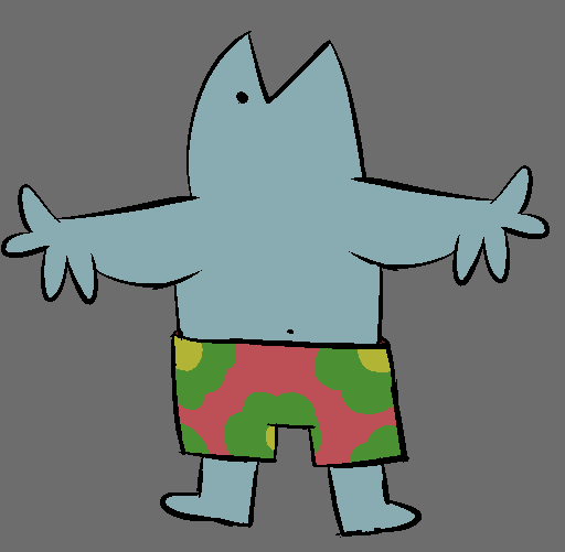stickmirror's tweet photo. this is fishman he loves the beach https://t.co/Qln26EIyty